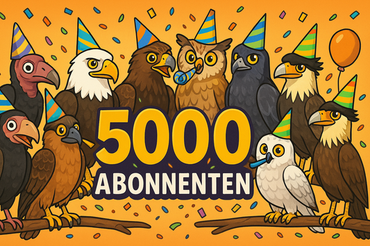 Vielen Dank! Für 5000 YouTube-Abos!